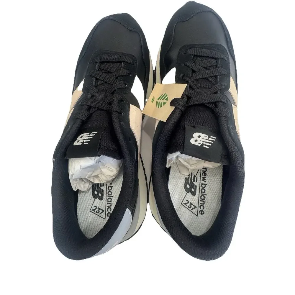 New Balance 237 Women's Size 11 Running Shoes Black White Blue Retro Style Sneak
